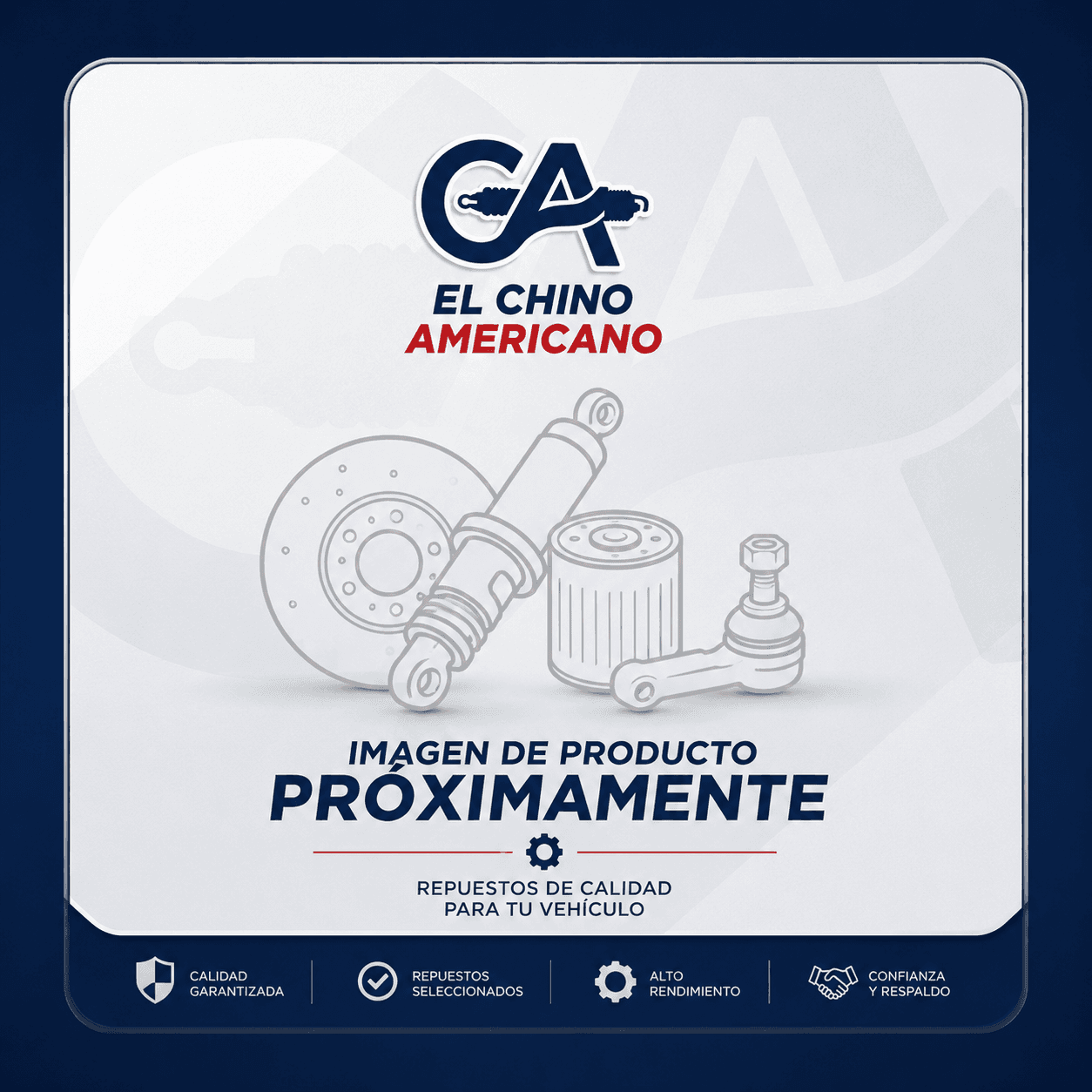 Filtro de Aceite Motor - imagen referencial