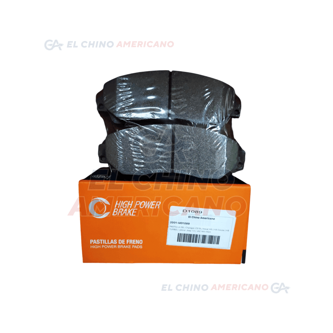 PASTILLAS DE FRENO DELANTERAS DE CARBÓN PARA CHANGAN CS75