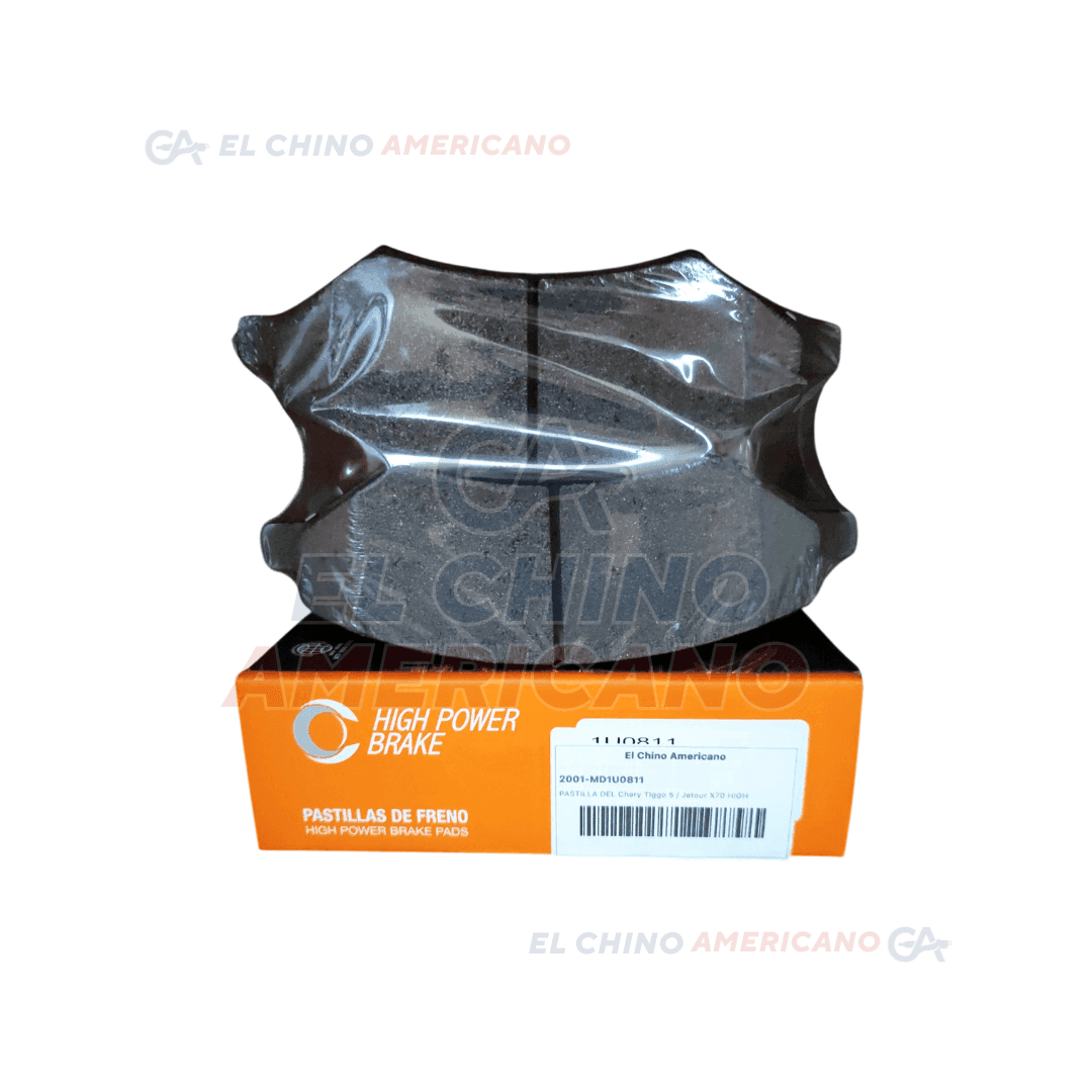 PASTILLAS DE FRENO DELANTERAS DE CARBÓN PARA CHERY TIGGO 5