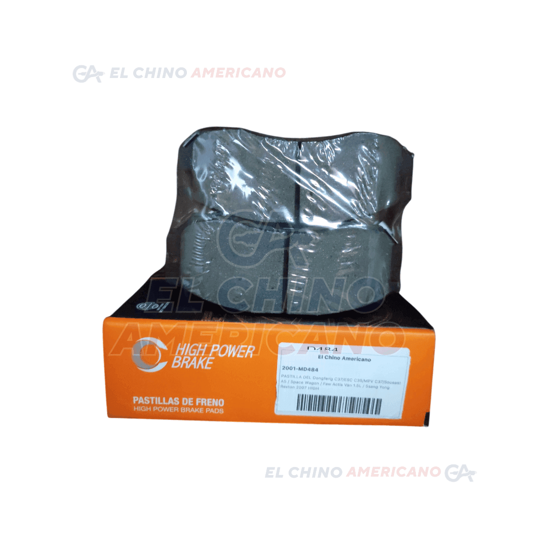PASTILLAS DE FRENO DELANTERAS DE CARBÓN PARA DONGFENG C37
