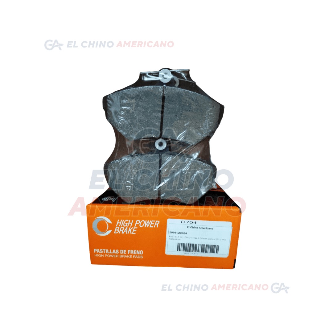 PASTILLAS DE FRENO DELANTERAS DE CARBÓN PARA CHERY ARRIZO 3