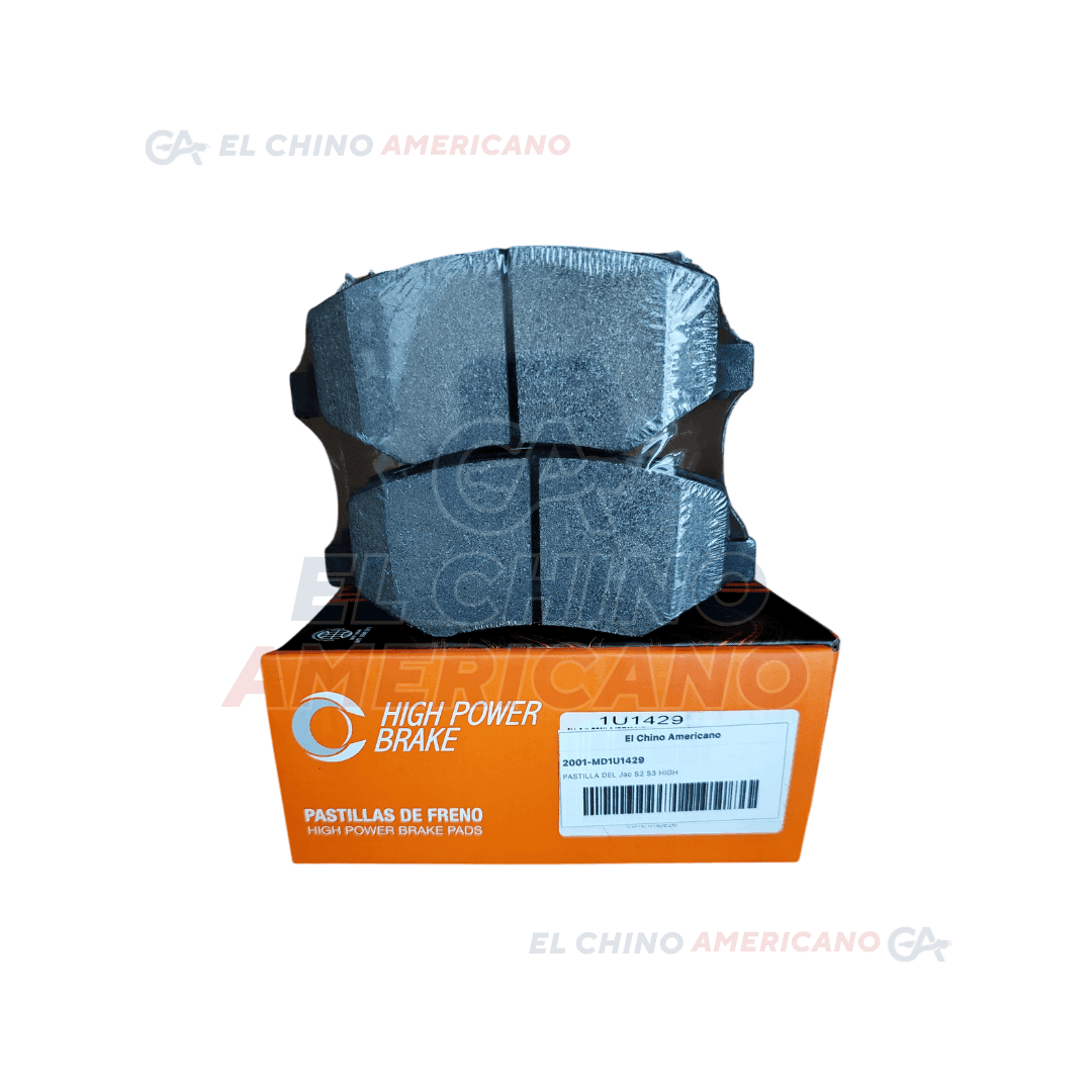 PASTILLAS DE FRENO DELANTERAS DE CARBÓN PARA JAC S2