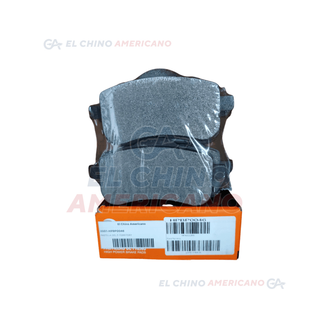 PASTILLAS DE FRENO DELANTERAS DE CARBÓN PARA FORD TERRITORY