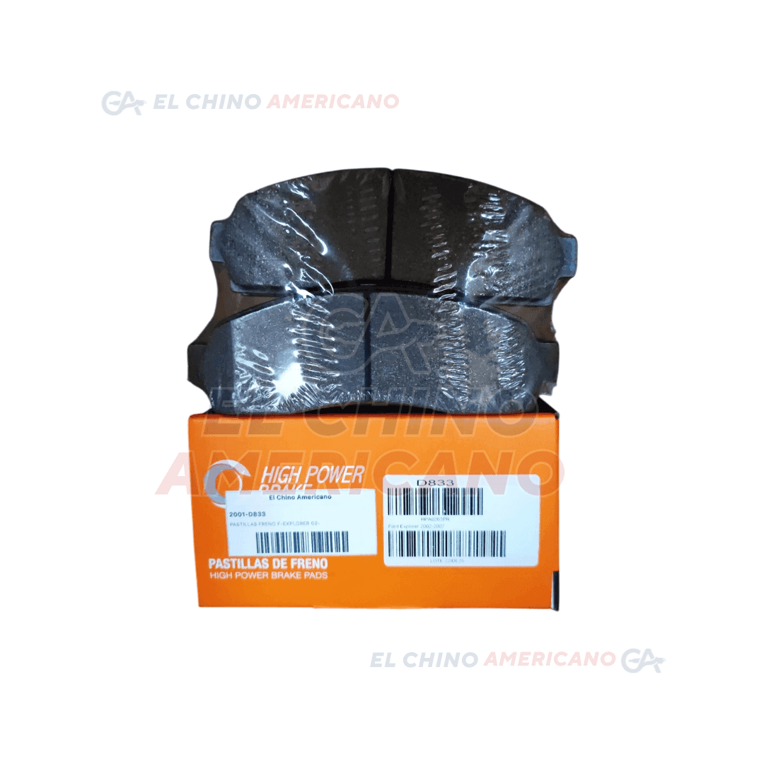 PASTILLAS DE FRENO POSTERIORES DE CARBÓN PARA CHEVROLET TRAIL BLAZER