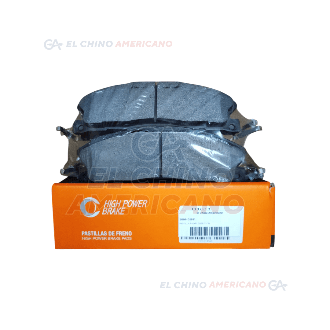 PASTILLAS DE FRENO DELANTERAS DE CARBÓN PARA FORD EXPLORER