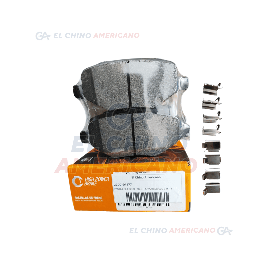 PASTILLAS DE FRENO POSTERIORES DE CARBÓN PARA FORD EXPLORER