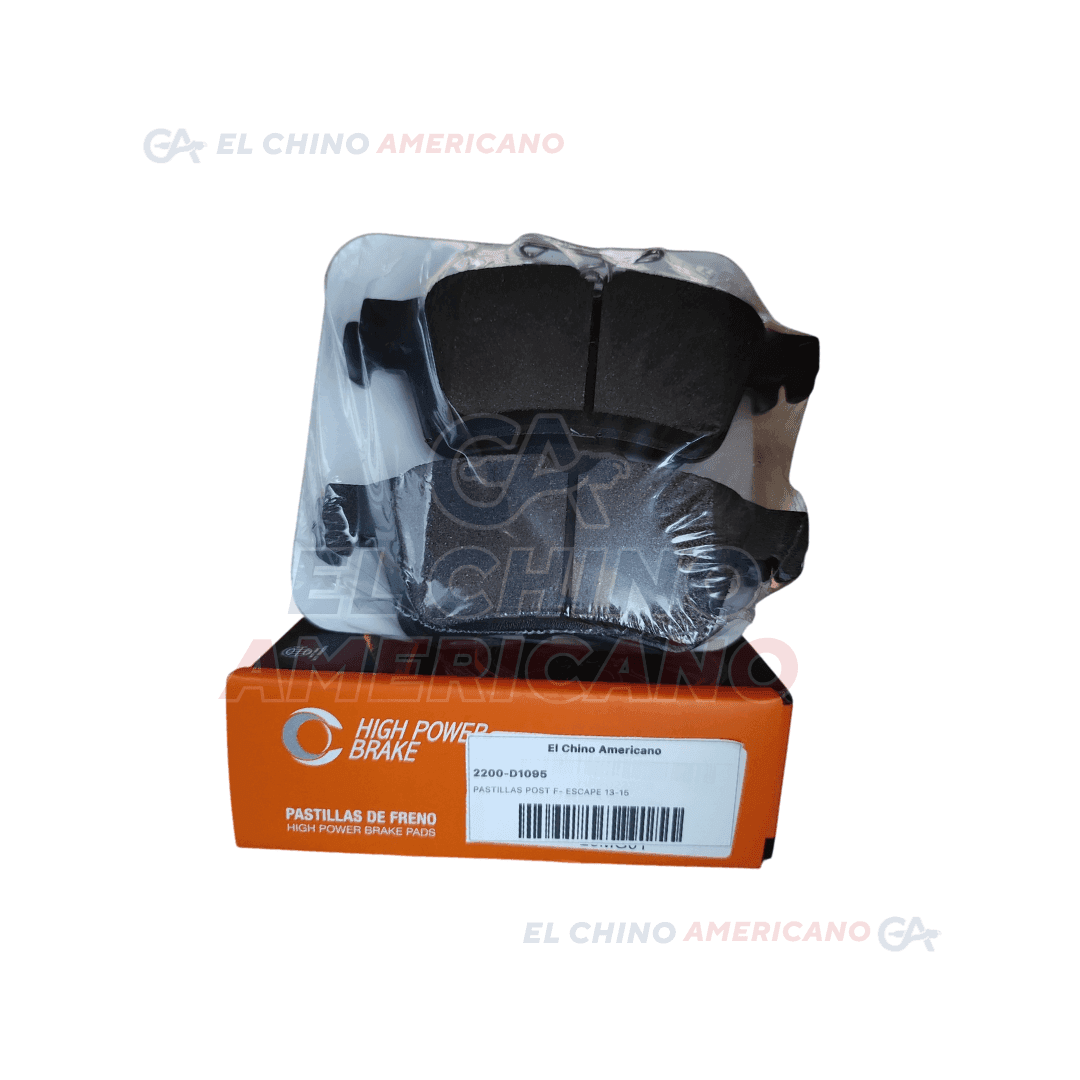 PASTILLAS DE FRENO POSTERIORES DE CARBÓN PARA FORD ESCAPE